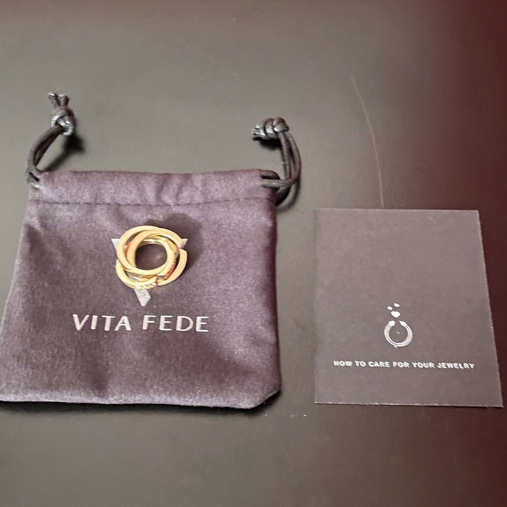 Vita Fede Cassio Pave Ring